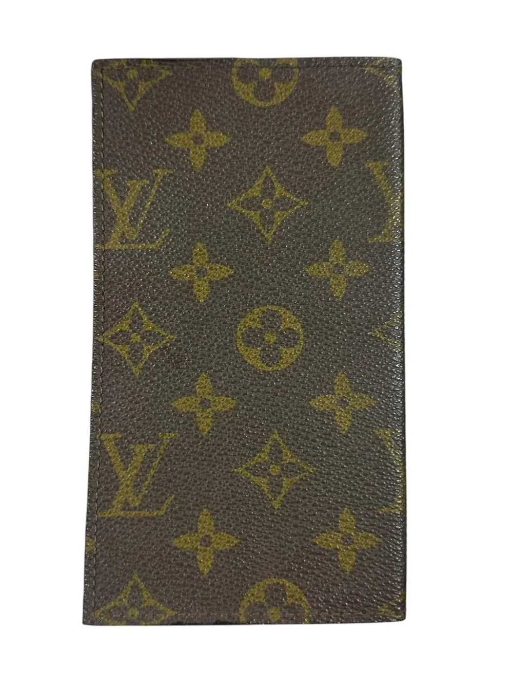 Louis Vuitton Monogram Vintage Leather Checkbook & Bill Holder